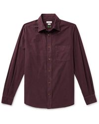 Incotex - Glanshirt Cotton-corduroy Shirt - Lyst