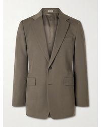 AURALEE - Wool-Gabardine Blazer - Lyst