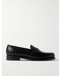 Drake's - Charles Leather Penny Loafers - Lyst