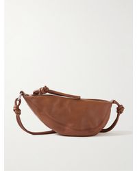 Dries Van Noten - Leather Messenger Bag - Lyst