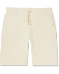 Beams Plus - Wide-leg Cotton-jersey Drawstring Shorts - Lyst