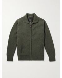 James Purdey & Sons - Orkney Ribbed-Knit Wool Zip-Up Cardigan - Lyst