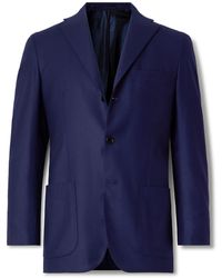 Kiton - Wool And Cashmere-Blend Suit Jacket - Lyst