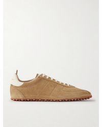 Officine Creative - Repertoire 001 Leather-trimmed Suede Sneakers - Lyst