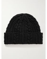 Howlin' - Cable-knit Wool Beanie - Lyst
