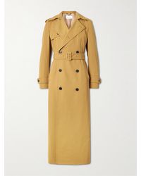 Dries Van Noten - Remos Double-breasted Belted Gabardine Trench Coat - Lyst