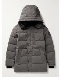 Canada Goose - Carson Logo-appliquéd Quilted Arctic Tech® Hooded Down Parka - Lyst