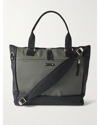 master-piece - Spec Cordura And Leather Tote Bag - Lyst