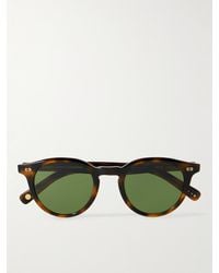 Garrett Leight - Clune X Round-frame Tortoiseshell Acetate Sunglasses - Lyst
