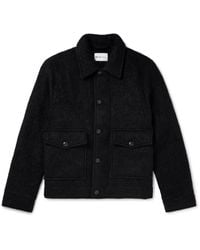 NN07 - Throwing Fits Julius Brushed Knitted Jacket - Lyst