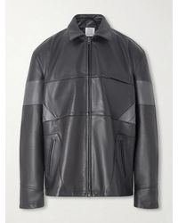 Vetements - Cut-Up Oversized Patchwork Leather Jacket - Lyst