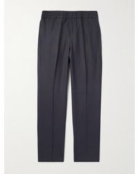 ZEGNA - Gerade geschnittene Hose aus Leinen-Twill - Lyst