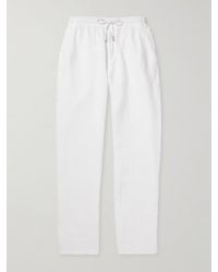 Vilebrequin - Pacha Wide-Leg Linen Drawstring Trousers - Lyst
