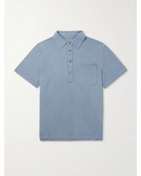 Barena - Garment-dyed Cotton-jersey Polo Shirt - Lyst