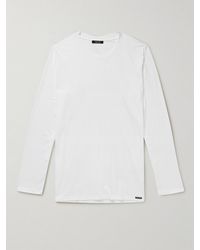 Tom Ford - Stretch Cotton And Modal-blend T-shirt - Lyst