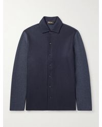 Loro Piana - Breia Felt-Panelled Cashwish Overshirt - Lyst