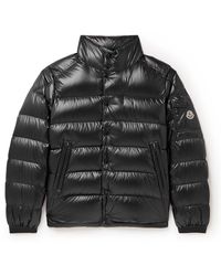 Moncler Aiton Quilted-down Jacket in Black for Men | Lyst