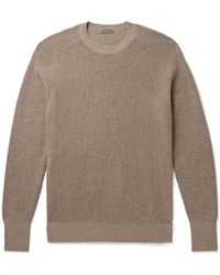 Sid Mashburn - Waffle-knit Cashmere Sweater - Lyst