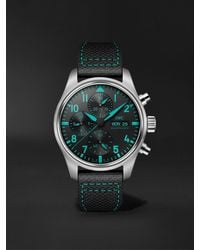 IWC Schaffhausen - Pilot's Watch Mercedes-Amg Petronas Formula One Team Edition Automatic Chronograph Titanium Watch, Ref. Iw388108 - Lyst