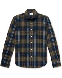 Hartford - Paul Checked Cotton-Flannel Shirt - Lyst