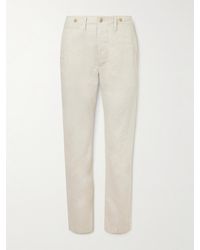 RRL - Saunders Straight-leg Cotton And Linen-blend Suit Trousers - Lyst