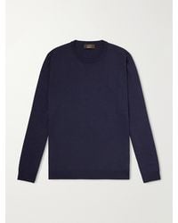 Slowear - Zanone Slim-Fit Flexwool Sweater - Lyst