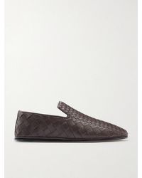 Bottega Veneta - Sunday Intrecciato Leather Slippers - Lyst