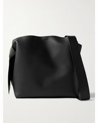 Acne Studios - Musubi Knotted Leather Tote Bag - Lyst