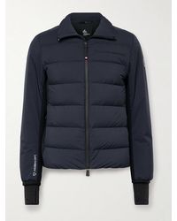Moncler - Araripe Stretch-Jersey Trimmed Quilted Down Ski Jacket - Lyst