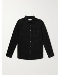 MR P. - Garment-dyed Linen Shirt - Lyst