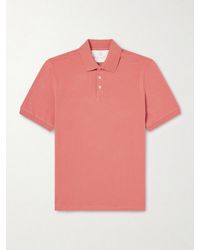 Brunello Cucinelli - Slim-fit Cotton-piqué Polo Shirt - Lyst