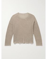 STÒFFA - Linen Sweater - Lyst