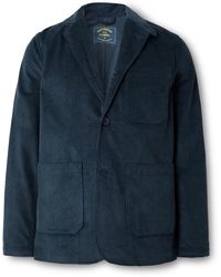 Portuguese Flannel - Cotton-Corduroy Blazer - Lyst