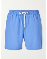 Polo Ralph Lauren - Traveler Straight-Leg Mid-Length Swim Shorts - Lyst