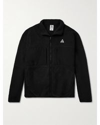 Nike - Acg Arctic Wolf Logo-embroidered Polartec® Fleece Zip-up Sweatshirt - Lyst