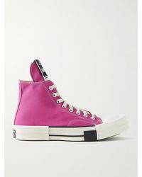 Rick Owens - X Converse Turbodrk Laceless Hi Sneaker - Lyst