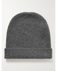 Kingsman - Ribbed Cashmere Beanie - Lyst