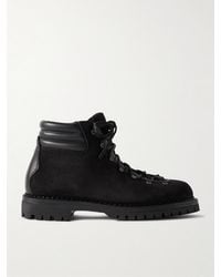 Yuketen - Leather-trimmed Suede Boots - Lyst