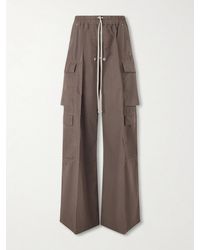 Rick Owens - Jumbo Belas Cotton Cargo Trousers - Lyst