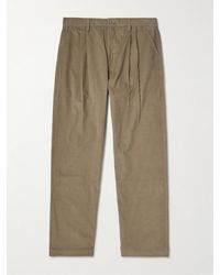 Kardo - Antonio Straight-Leg Cotton-Corduroy Trousers - Lyst