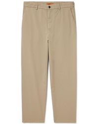 Barena - Canasta Straight-Leg Cotton-Blend Trousers - Lyst