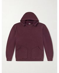A.PRESSE - Vintage Cotton-jersey Hoodie - Lyst