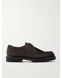 MR P. - Suede Derby Shoes - Lyst