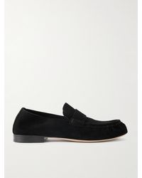 The Row - Loafers aus Veloursleder - Lyst