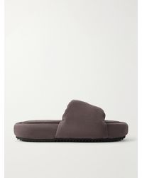 Rick Owens - Chancla Padded Denim Sandals - Lyst