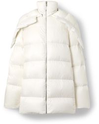 Rick Owens - Moncler Cyclopic Quilted Padded Shell Hooded Down Jacket - Lyst