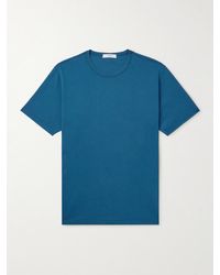 MR P. - T-shirt in jersey di cotone biologico tinta in capo - Lyst