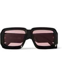Loewe - Paula's Ibiza Dive Oversized Square-frame Acetate Sunglasses - Lyst