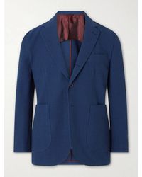 Rubinacci - Wool-Blend Single-Breasted Jacket - Lyst