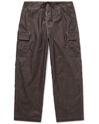 Our Legacy - Way Straight-Leg Shell Drawstring Cargo Trousers - Lyst
